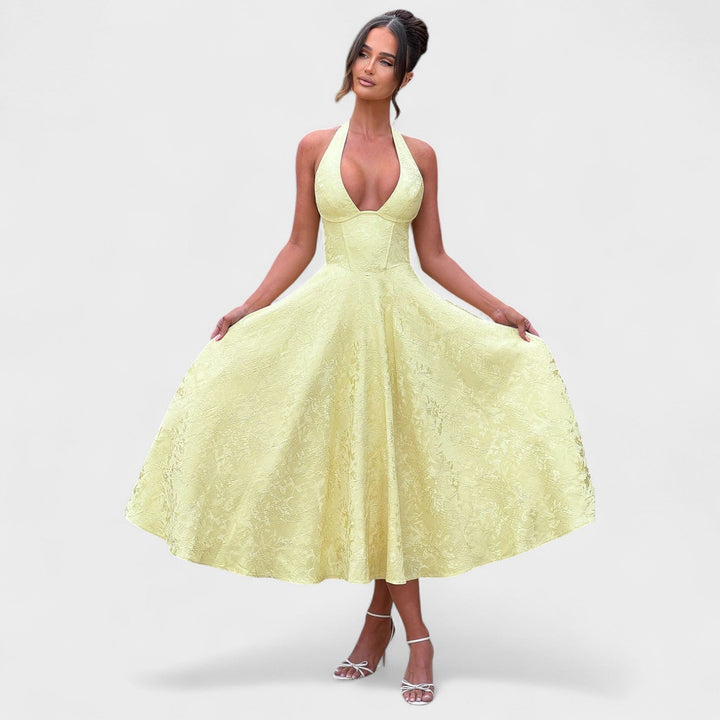 Eden - Textured Midi Dress