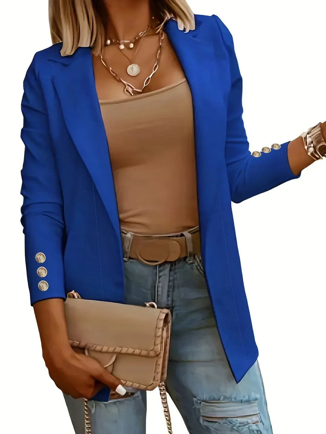 Chloe | Chic Open Front Jacket