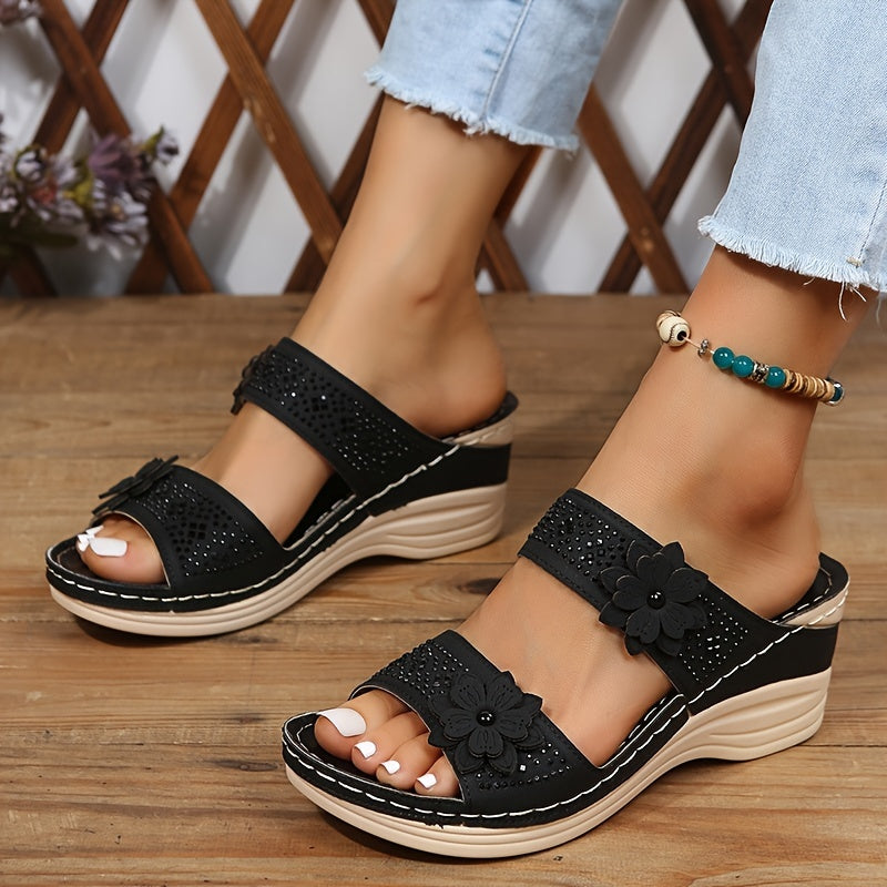 Emily | Comfortable wedge sandals