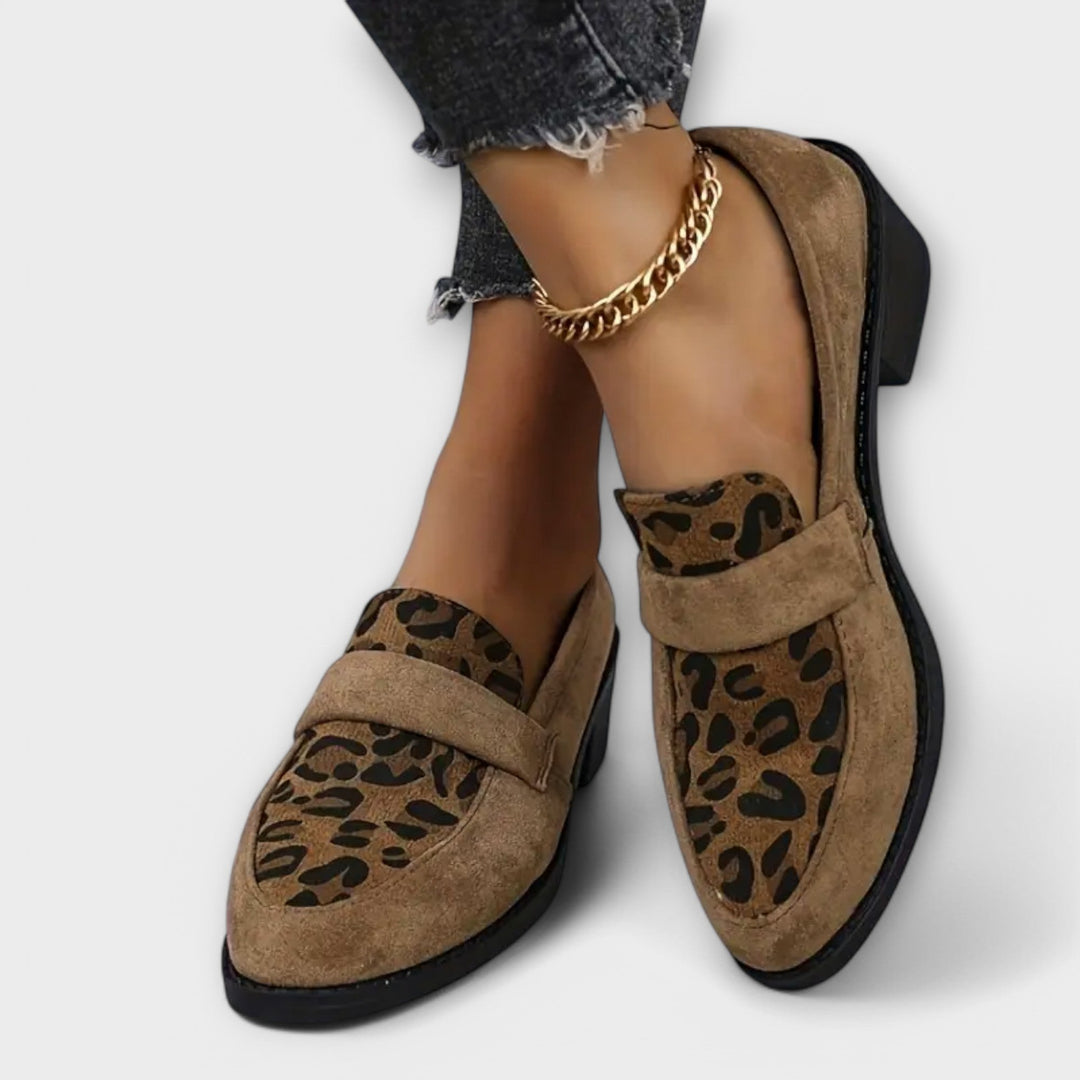 Kirra - Elegant Leopard Print Shoes