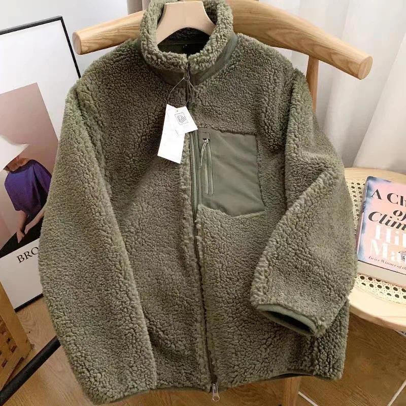Poppy | Comfy Long Sleeve Zip-Up Plush Winter Jacket