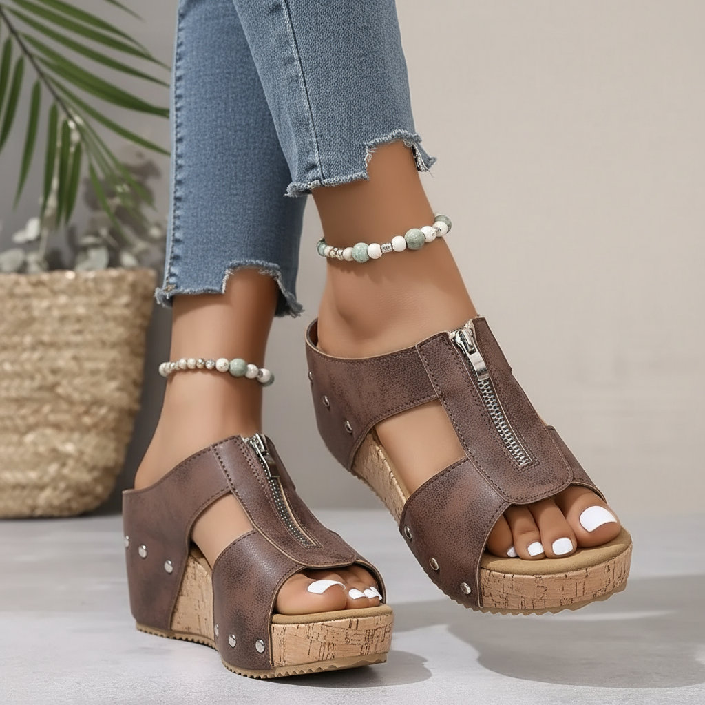 Alice Dorothea | Trendy wedge sandals