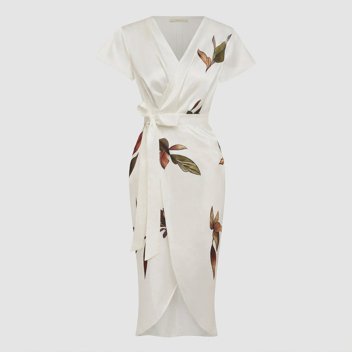 Nina - Bow Detail Midi Dress