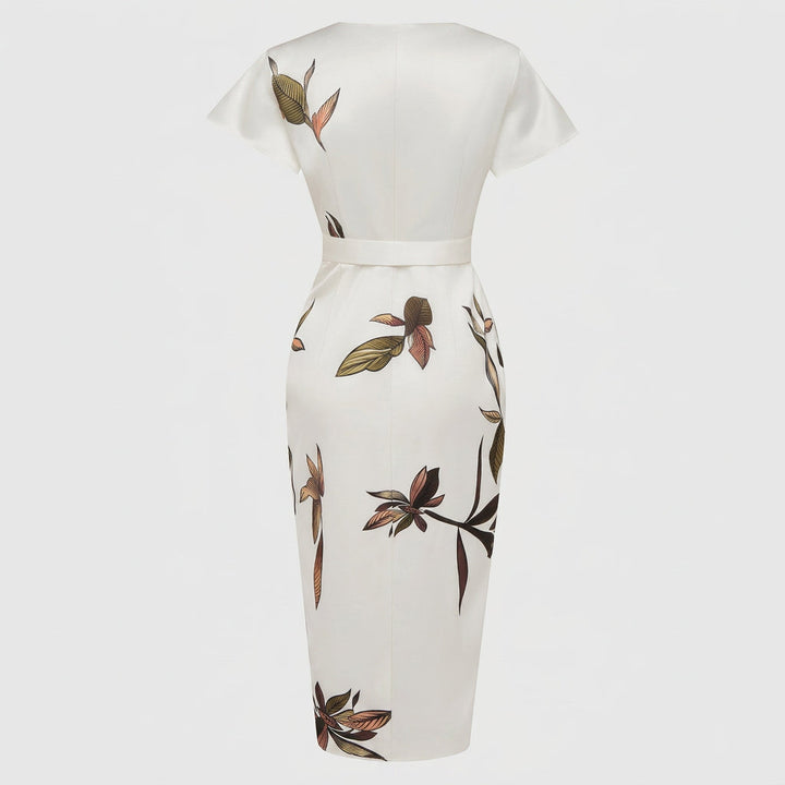 Nina - Bow Detail Midi Dress