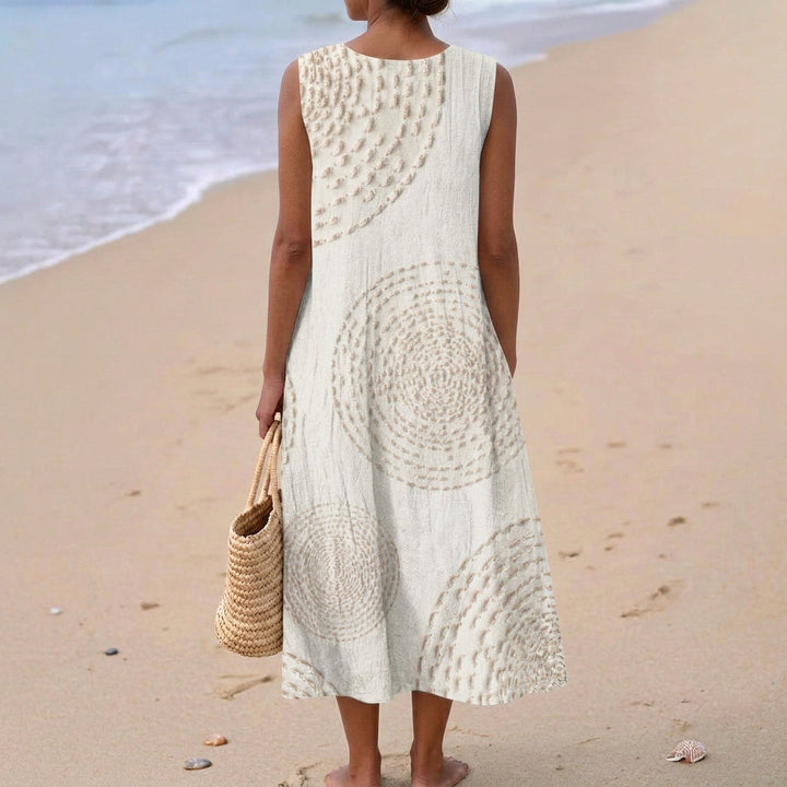 Grace - Textured Sleeveless Maxi Dress