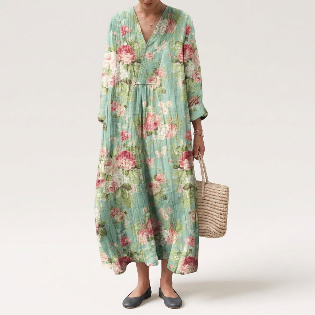 Tahlia - Garden Floral Lightweight Dress