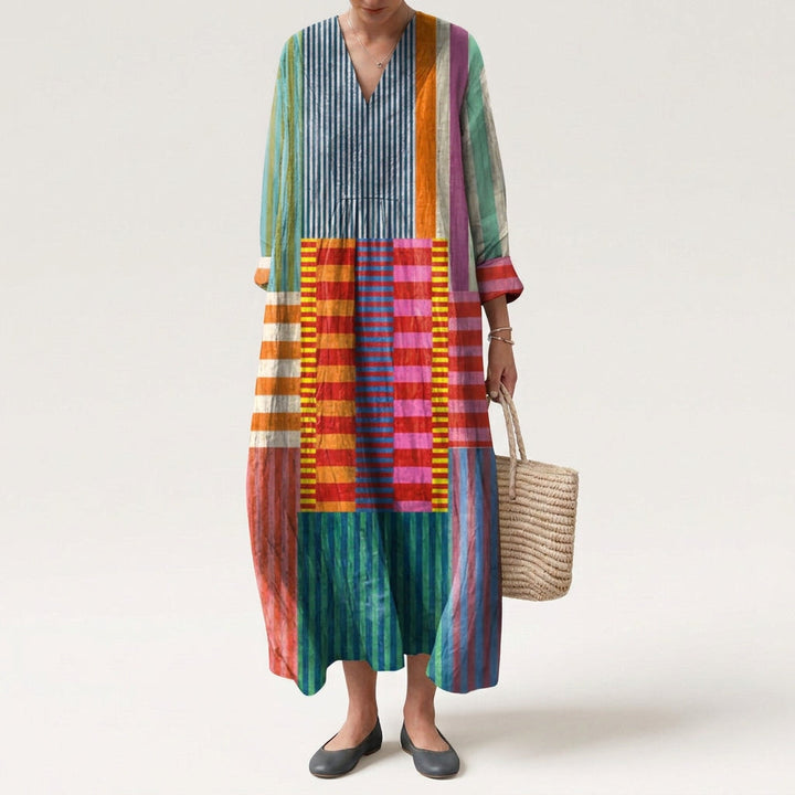Grace - Geometric Lightweight Dress
