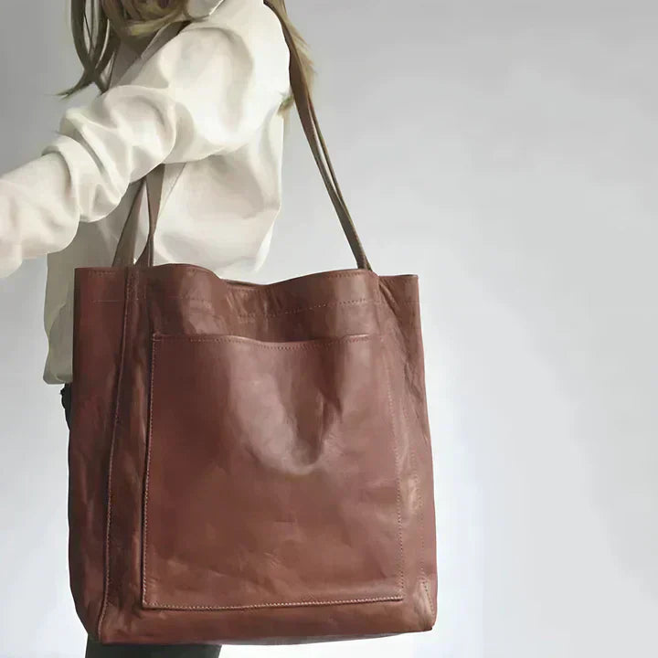 Matilda - Classic Leather Shoulder Bag