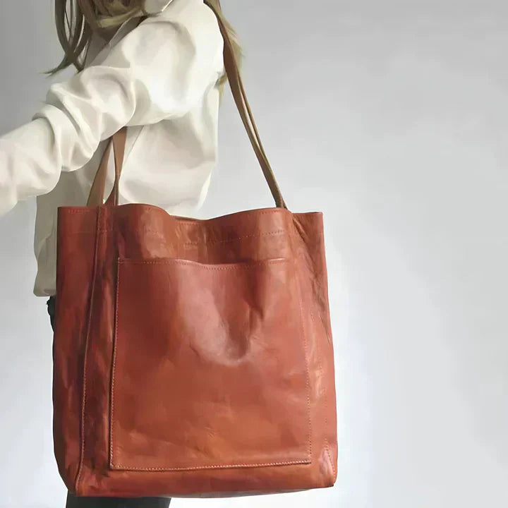 Matilda - Classic Leather Shoulder Bag