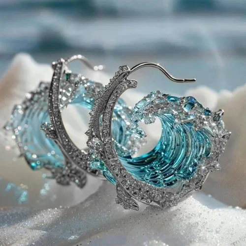 Ruby | Ocean's Oath Earrings