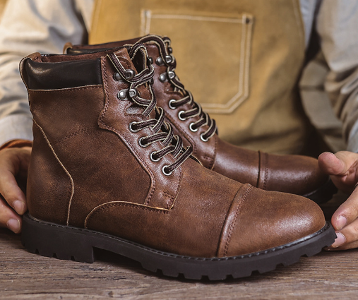 Ethan - Premium Leather Boots