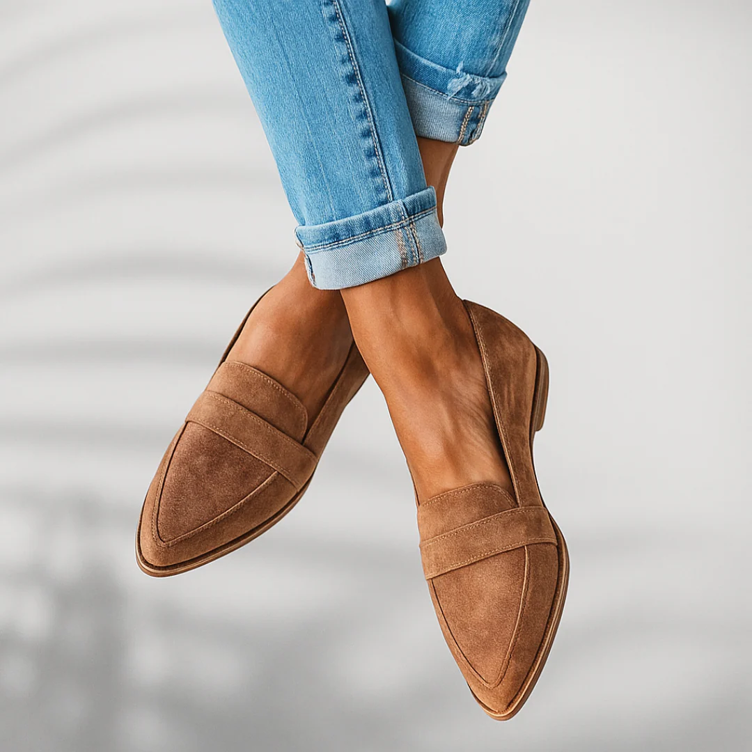 Harriet - Leather Orthopaedic Loafers