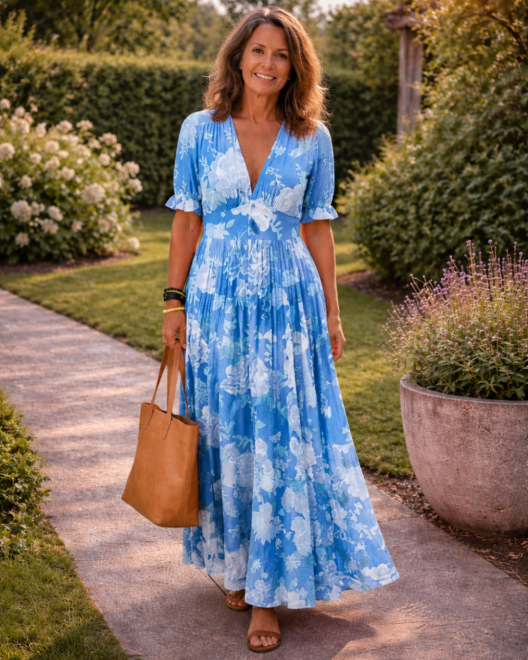 Dorothea Floral Midi Dress