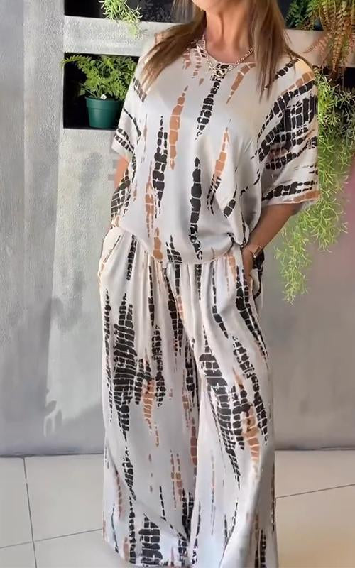 Zoe | Casual printed set
