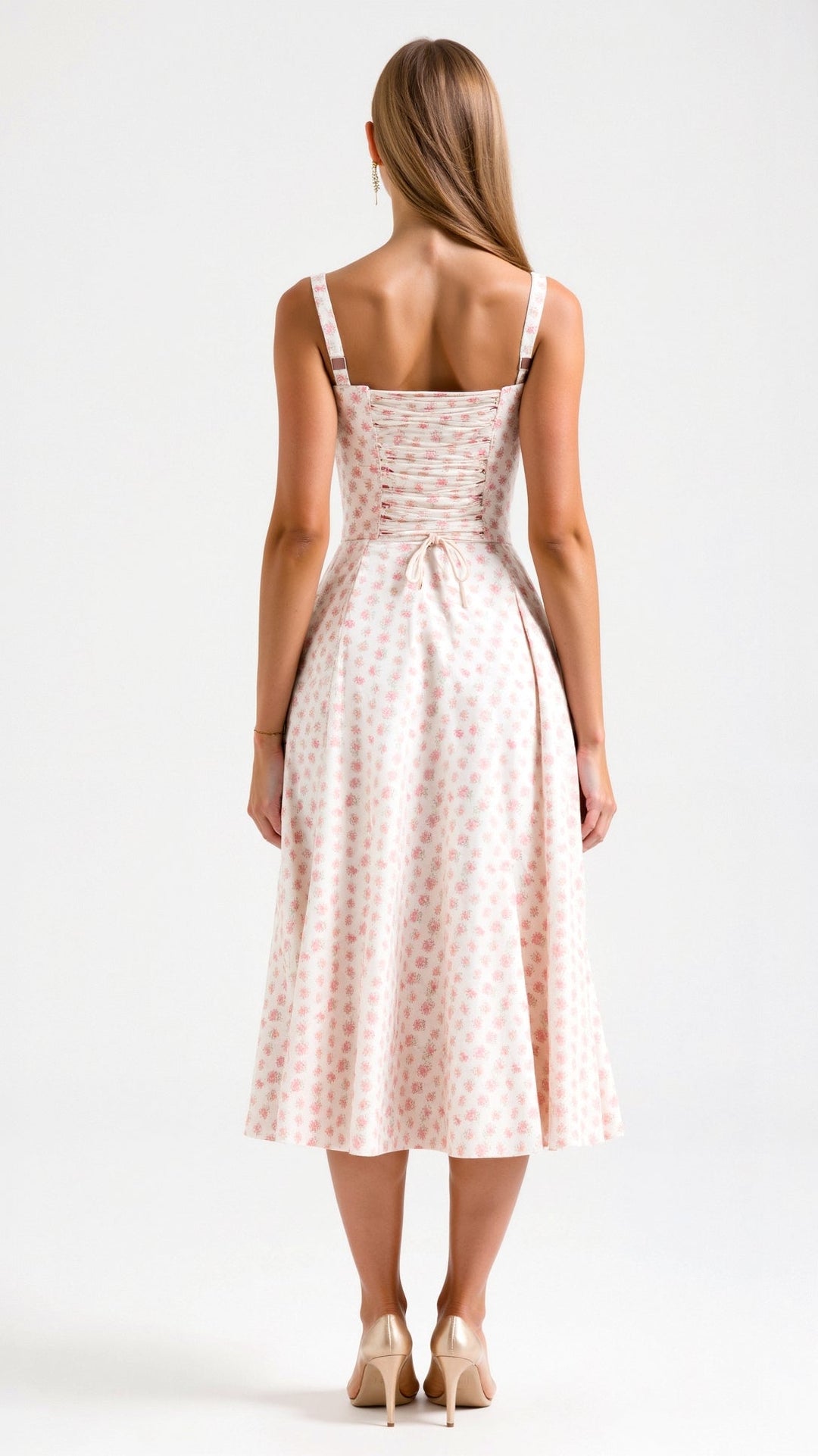 Caitlin - Elegant Midi Dress