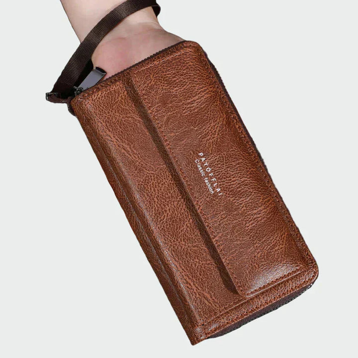 Claire - Leather Wristlet Wallet