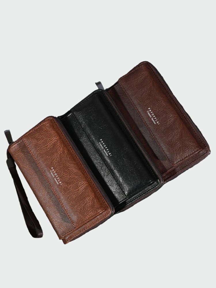 Claire - Leather Wristlet Wallet