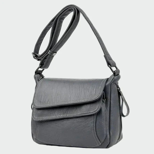 Eleanor - Geometric Flap Shoulder Bag
