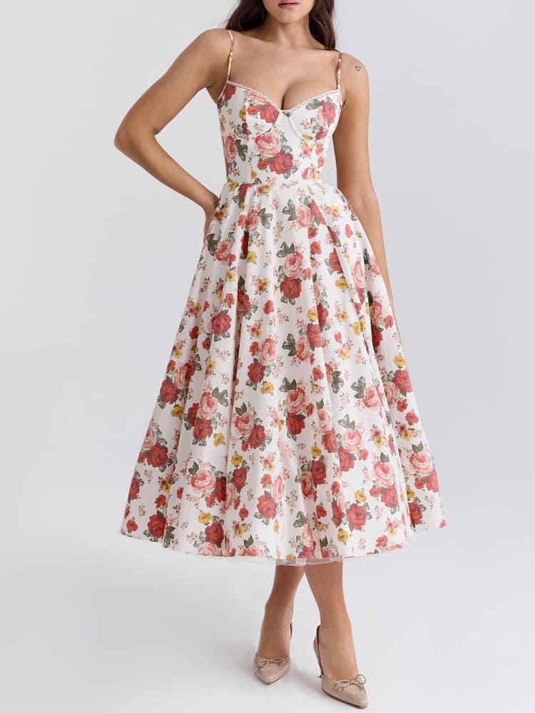 Britta | Luxury midi dress