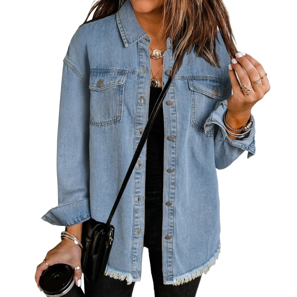 Amber - Classic Denim Jacket