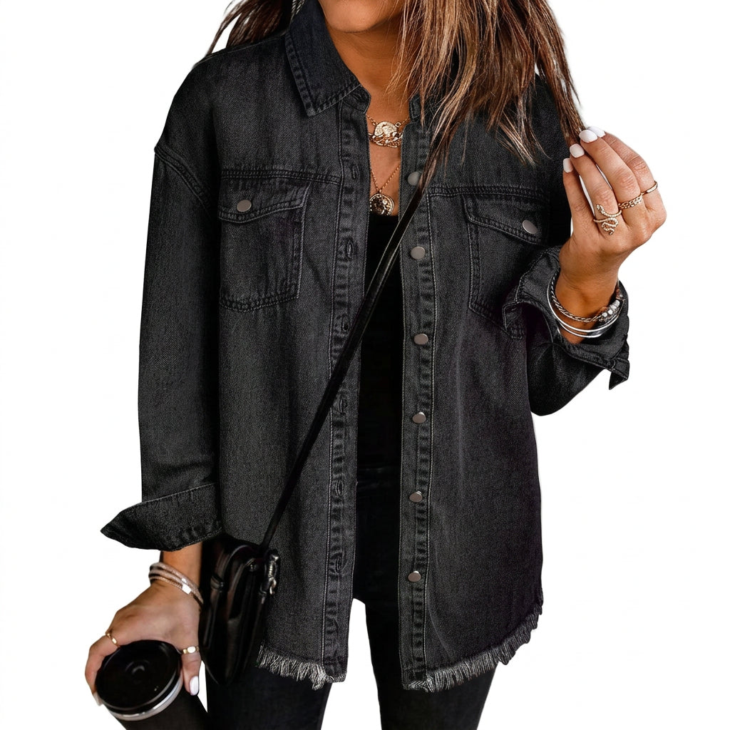 Amber - Classic Denim Jacket