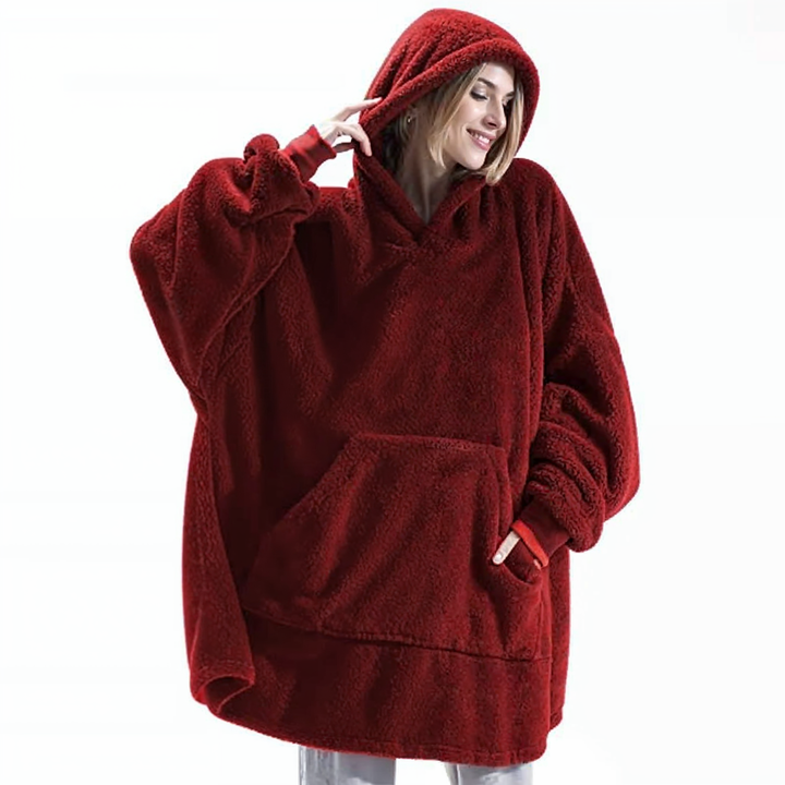 Isabelle | Fleece-Lined Oversized Hoodie