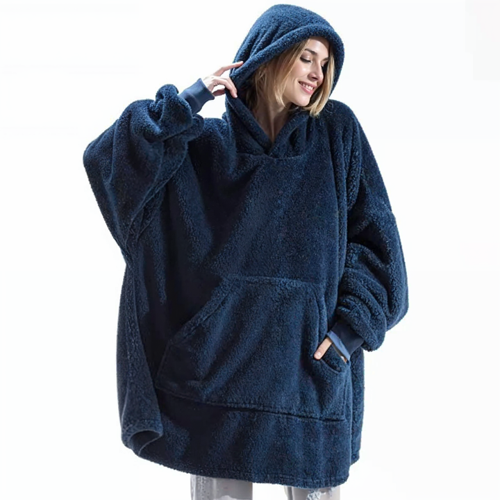 Isabelle | Fleece-Lined Oversized Hoodie