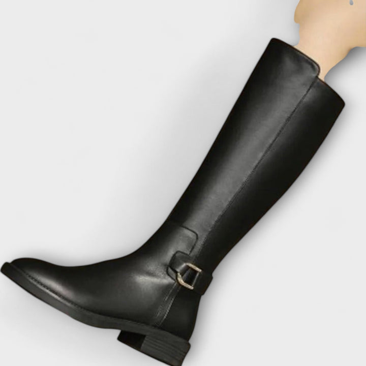 Grace - Women's Knee-High Leather Boots