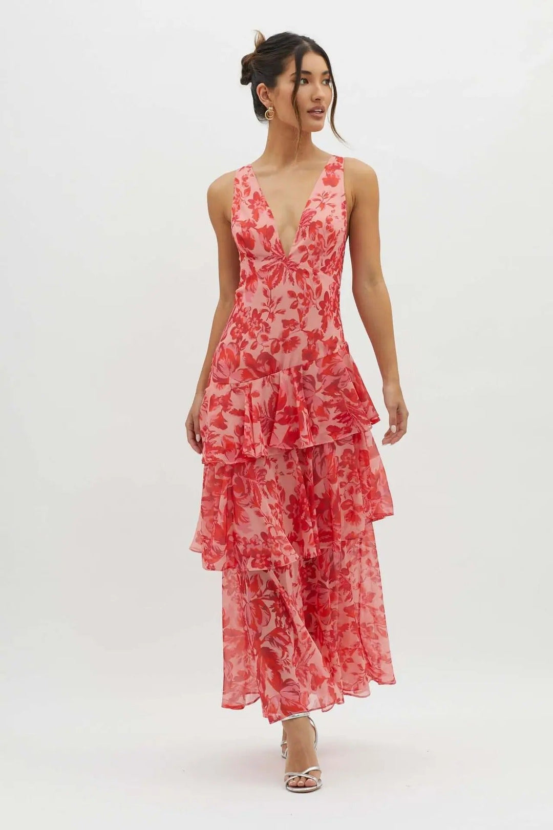 Scarlett - Elegant Turquoise Maxi Dress
