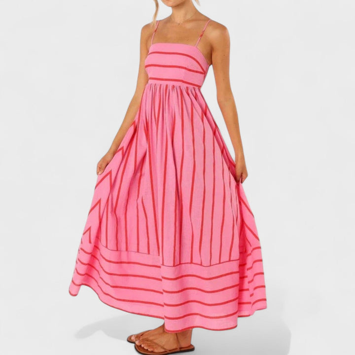 Jasmine - Striped Long Dress