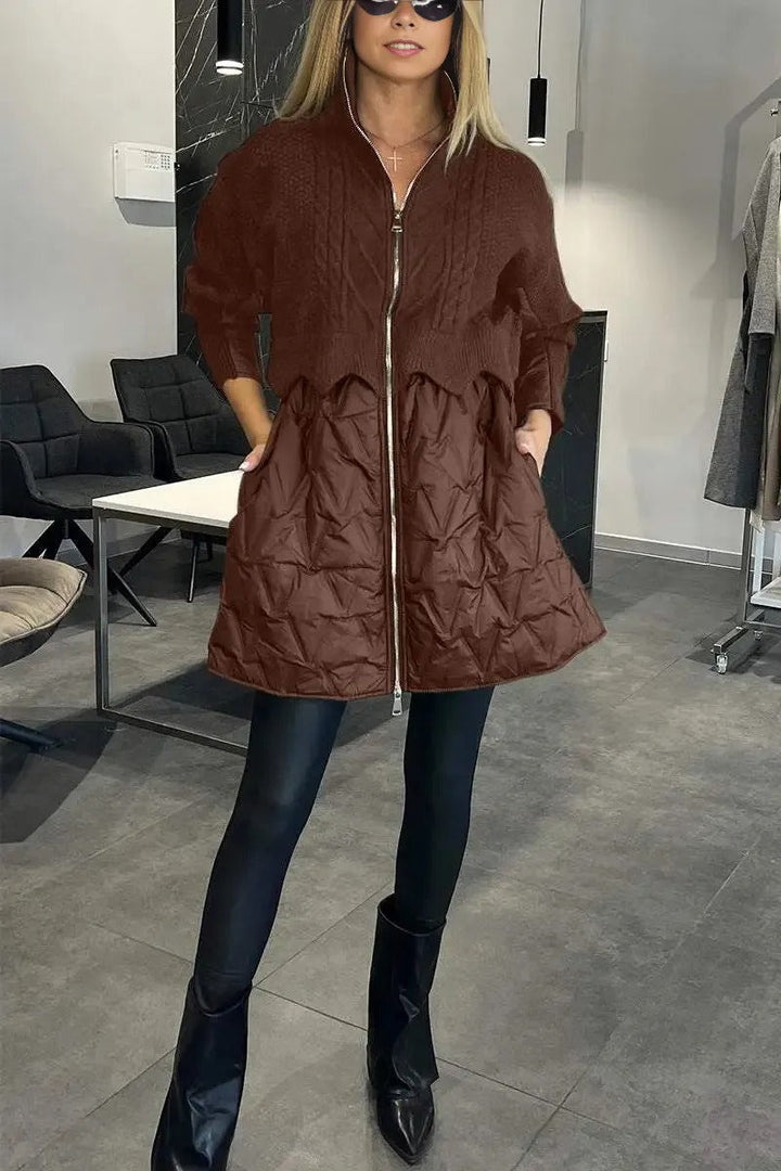 Ruby | Quilted Hybrid Jacket