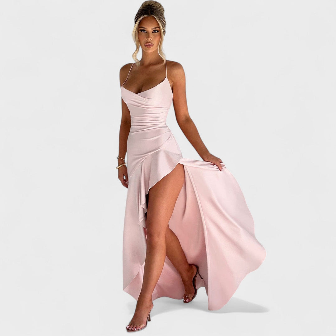 Madeline - Pink Maxi Dress