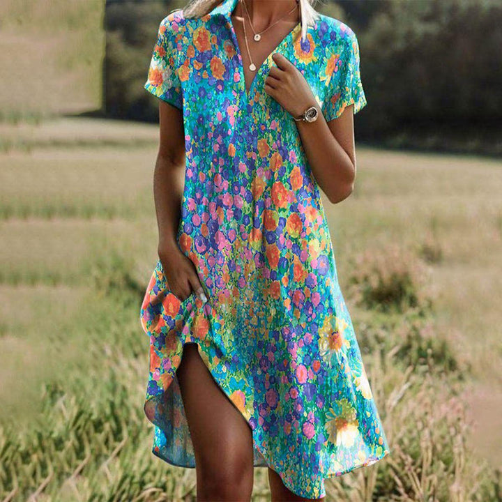 Zoe - Timeless Bohemian Midi Dress