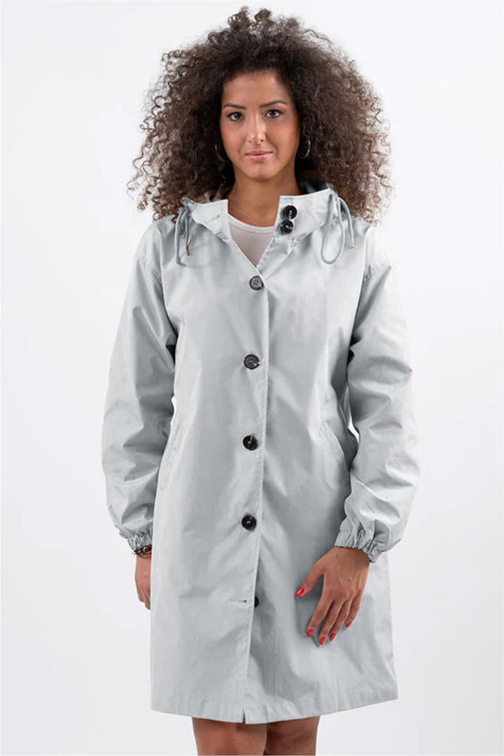 Megan | Oversized Water-Resistant Windbreaker