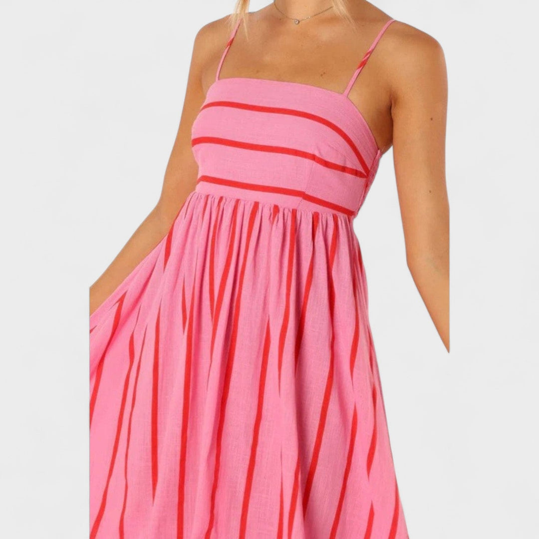 Jasmine - Striped Long Dress