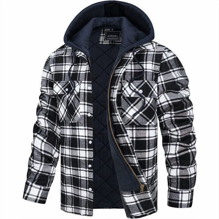 Max - Checked Zip Jacket