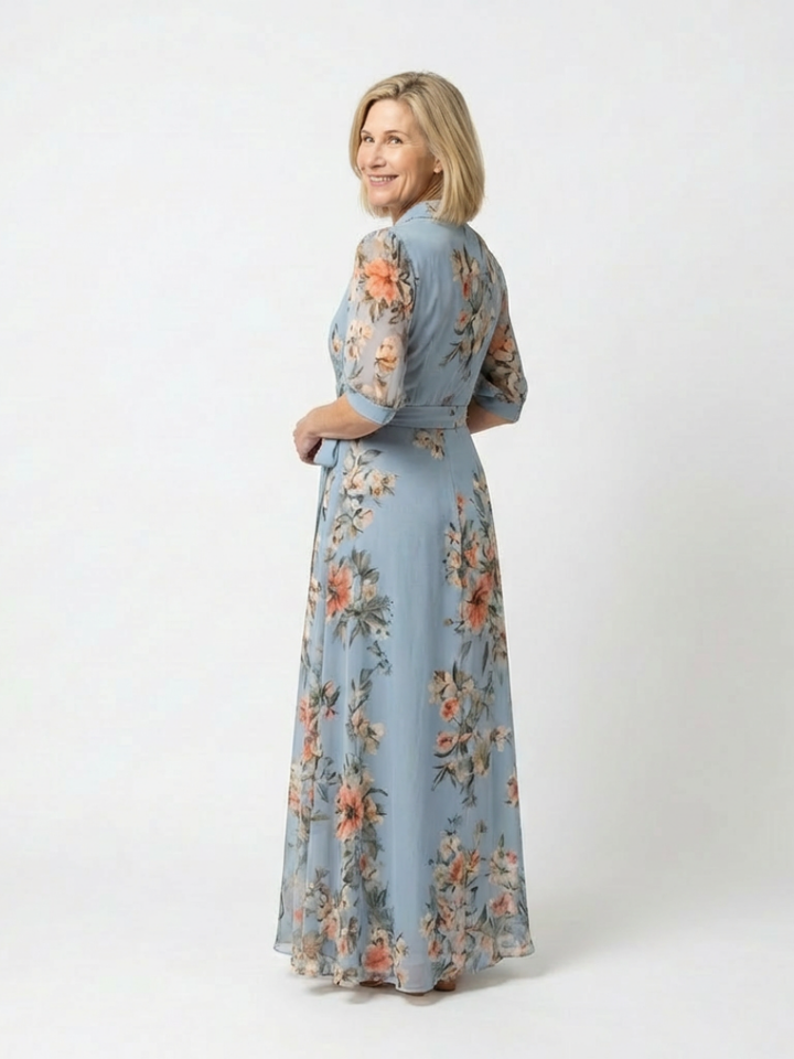 Wren Floral Wrap Maxi Dress