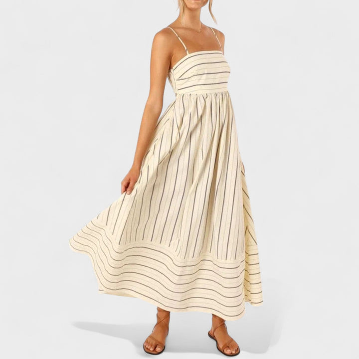 Jasmine - Striped Long Dress